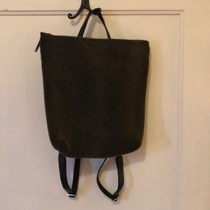 Shearling Backpack